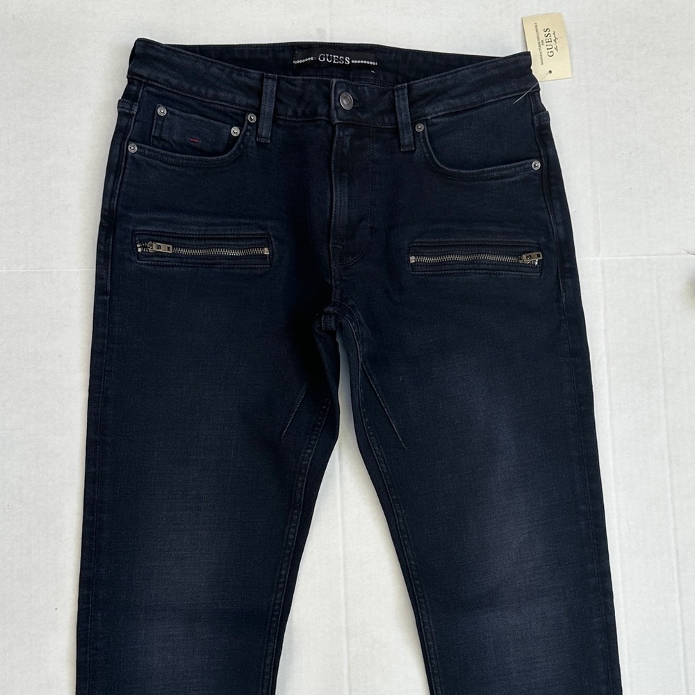 New Guess Men's Finnley Straight Denim Jeans - Picture 7 of 16